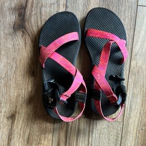 Pink Chaco sandals size 9 Like New